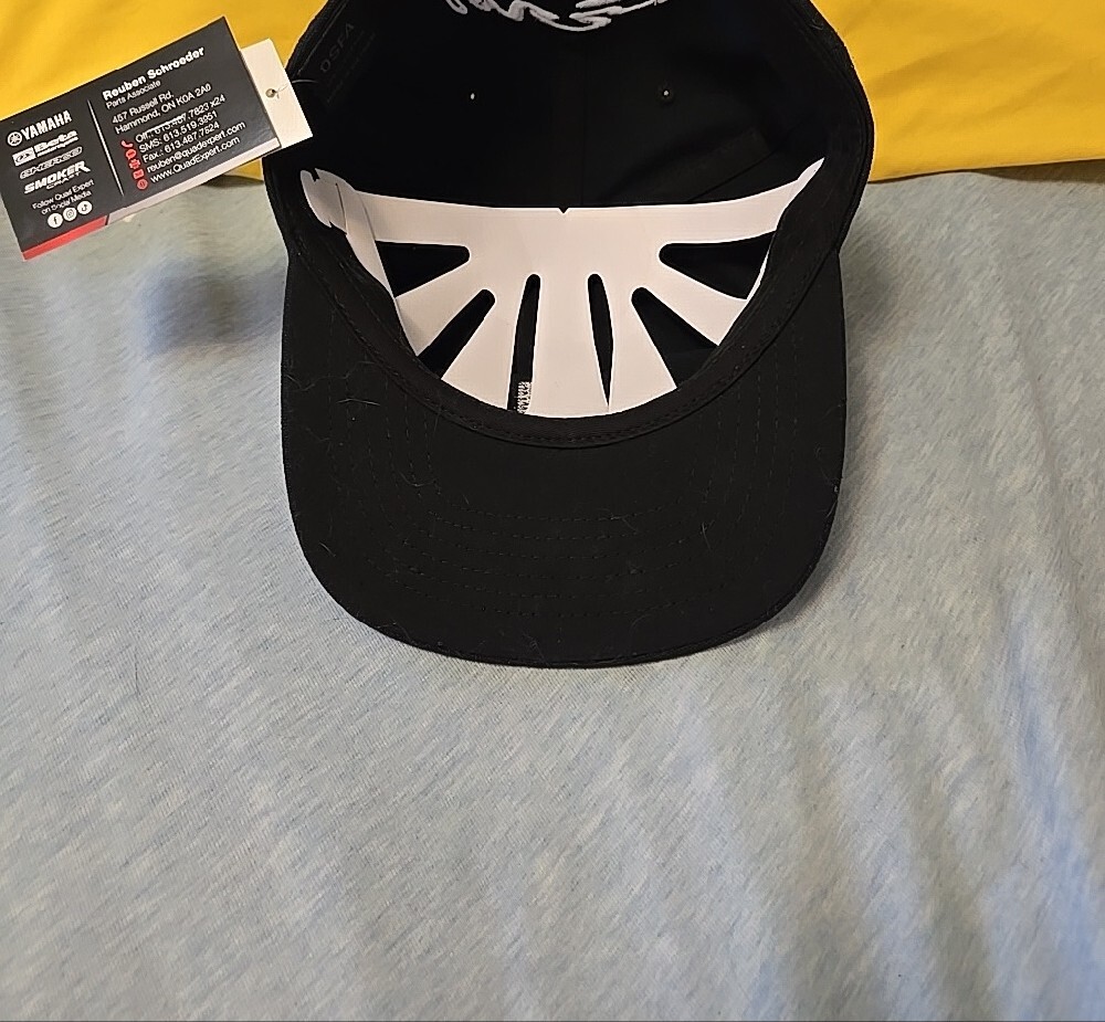 Fox Rarewear Black Logo Snapback Hat - Picture 3 of 5